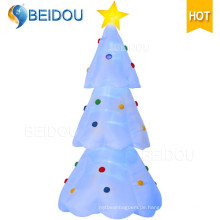 Weihnachten Bäume Beleuchtung Weiß Giant PVC aufblasbaren Weihnachtsbaum